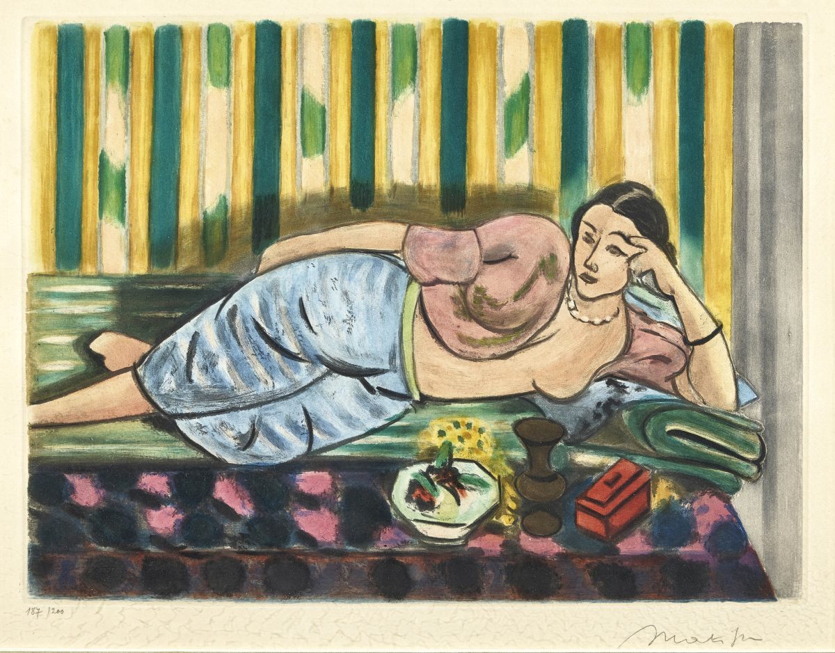 Henri Matisse Odalisque Au Coffret Rouge − 192652 Gloggner Auktionen