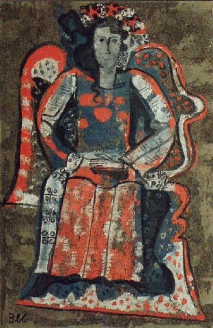 «Weibliche Engelsfigur» – August Babberger