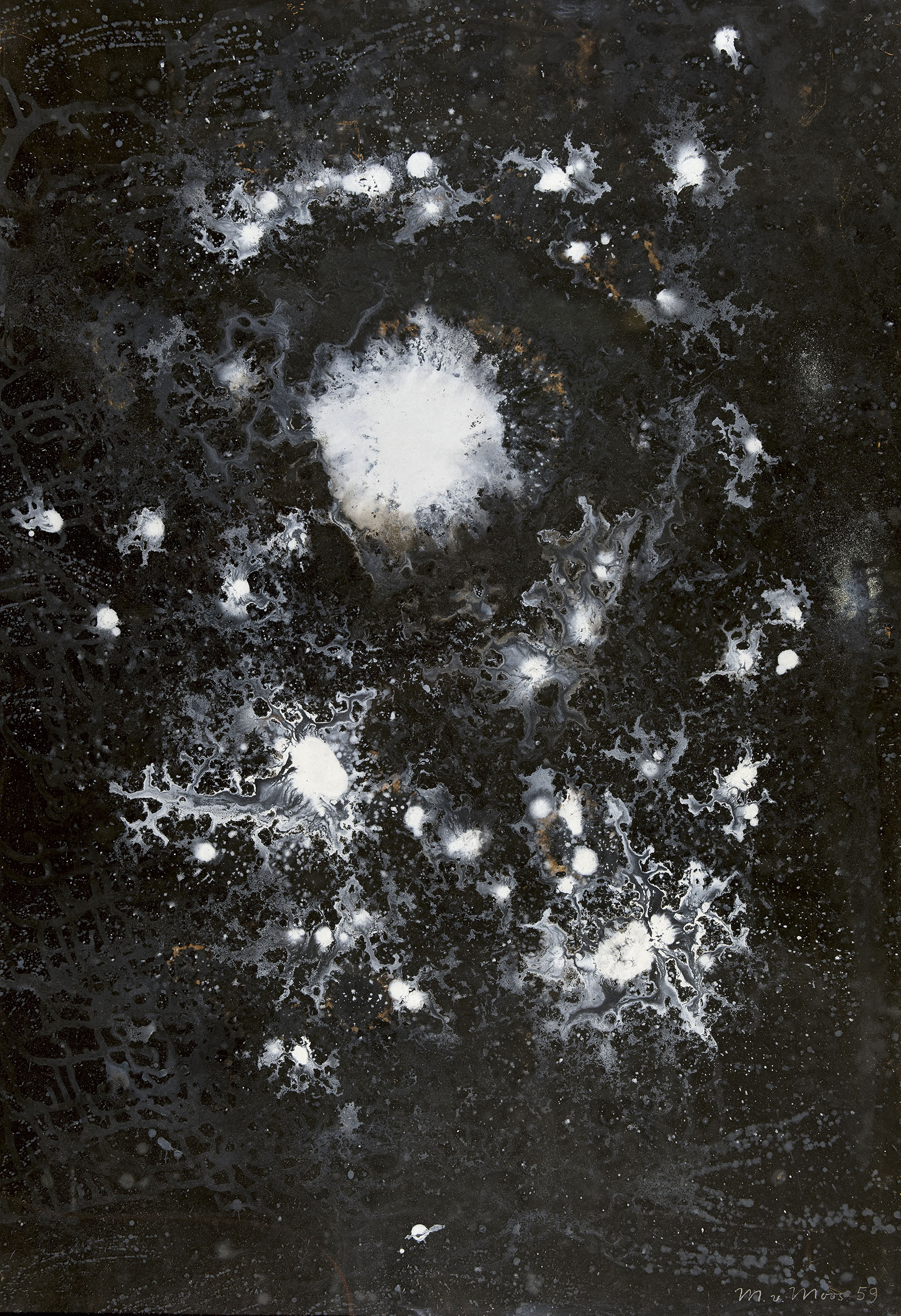 Max von Moos «Ohne Titel (Kosmos)» – 1959 - Gloggner Auktionen