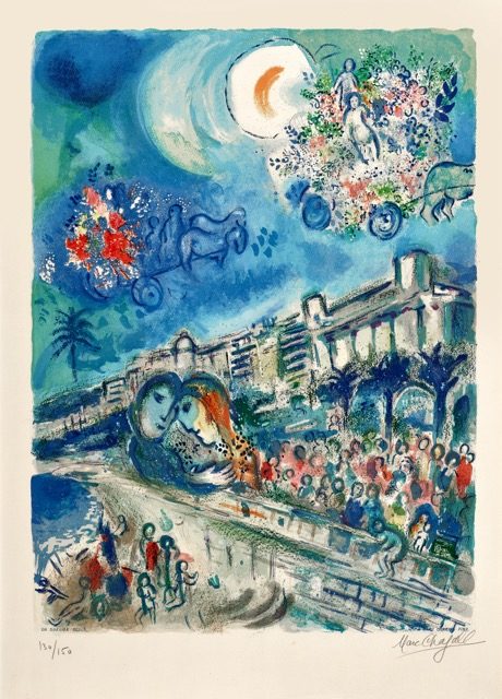 «Bataille de fleurs» – 1967 – Marc Chagall