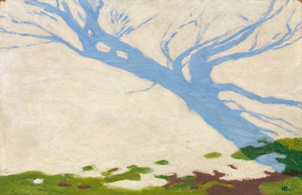 Gloggner Kunstauktionen | «Schlagschatten auf Schnee» – um 1915 – Hans Emmenegger