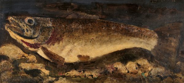 Gloggner Kunstauktionen | «Forelle» – 1968 – Leopold Haefliger