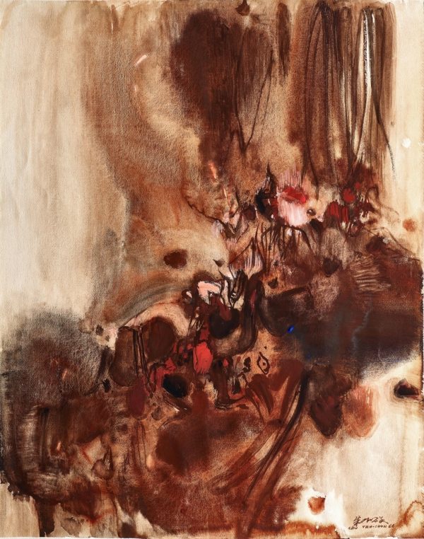 Gloggner Kunstauktionen | «No. 287» – 1966 – Chu Teh-Chun