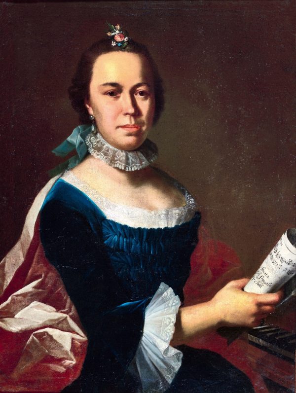 Gloggner Kunstauktionen | «Bildnis der Anna Barbara Friesin» − (1761) – Johann Melchior Joseph Wyrsch