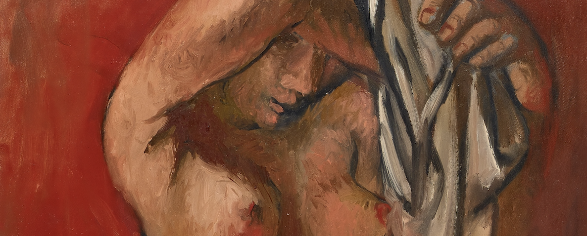 Gloggner Kunstauktionen | Hans Erni (1909−2015) «Weiblicher Akt» − 1930  Öl a/Lwd., 65 × 54 cm (Ausschnitt) | Kunstauktion 17. Oktober 2026