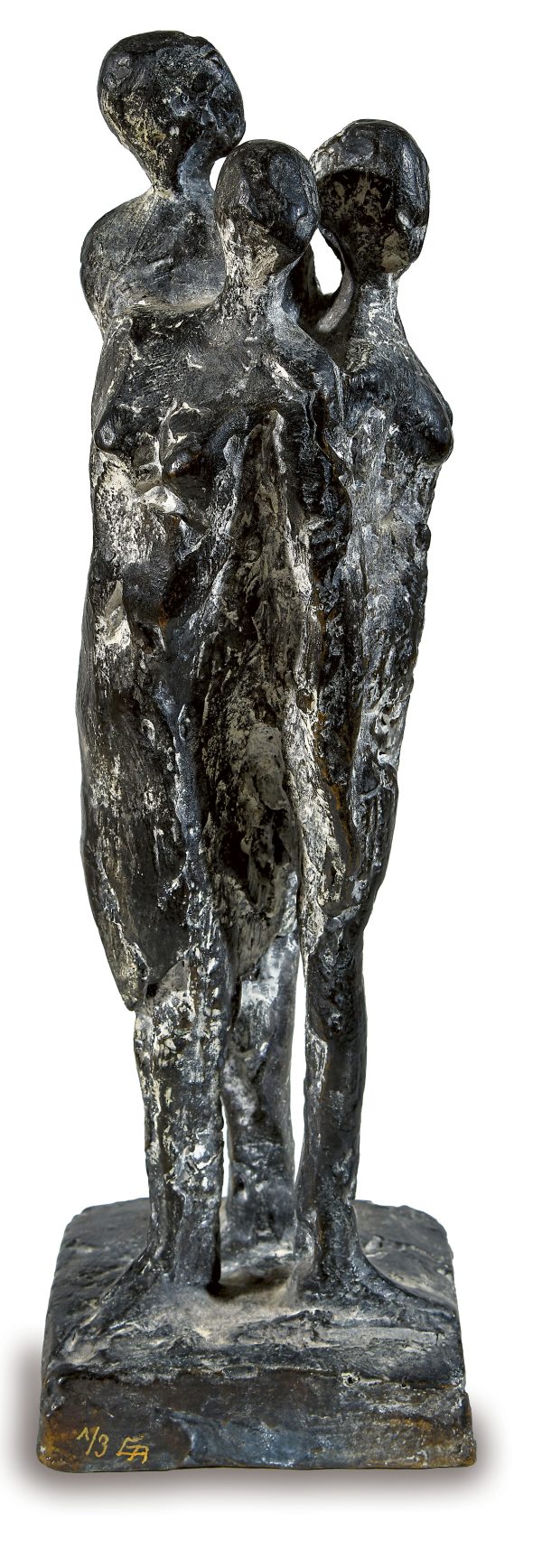 Gloggner Kunstauktionen | «Ohne Titel (Drei Figuren)» – Elionora Amstutz